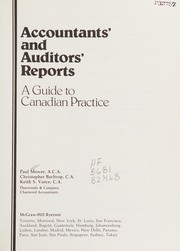 Accountants' and auditors' reports : a guide to Canadian practice /