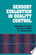 Sensory evaluation in quality control /