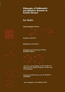 Philosophy of mathematics and deductive structure in Euclid's Elements /