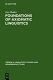 Foundations of axiomatic linguistics /