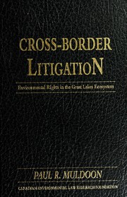 Cross-border litigation : environmental rights in the Great Lakes ecosystem /