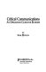 Critical communications : an operations guide for business /