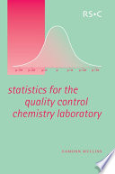 Statistics for the quality control chemistry laboratory /