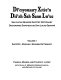 Di'csyonaary x:tèe'n dìi'zh sah Sann Lu'uc = San Lucas Quiaviní Zapotec dictionary /