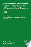 Fortschritte der Chemie organischer Naturstoffe / Progress in the Chemistry of Organic Natural Products /