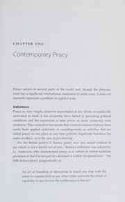 Contemporary piracy and maritime terrorism : the threat to international security /