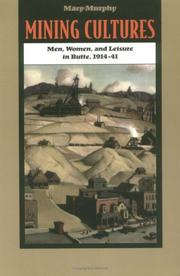 Mining cultures : men, women, and leisure in Butte, 1914-41 /