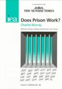Does prison work? /