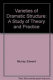 Varieties of dramatic structure : a study of theory and practice /