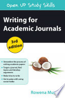 Writing for academic journals /