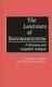 The language of sadomasochism : a glossary and linguistic analysis /