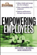 Empowering employees /