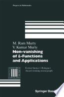 Non-vanishing of L-functions and applications /