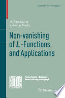 Non-vanishing of L-functions and applications /