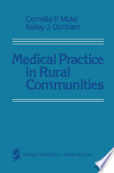 Medical practice in rural communities /