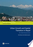 Urban growth and spatial transition in Nepal : an initial assessment /
