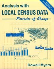 Analysis with local census data : portraits of change /