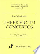 Three violin concertos /