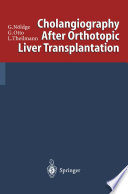 Cholangiography After Orthotopic Liver Transplantation /