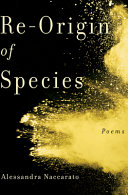 Re-origin of species : poems /