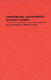 Professional developments in policy studies /
