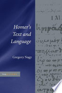 Homer's text and language /