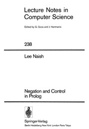 Negation and control in Prolog /