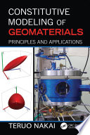 Constitutive modeling of geomaterials : principles and applications /