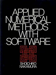 Applied numerical methods with software /