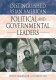 Distinguished Asian American political and governmental leaders /