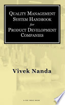 Quality management system implementation : a handbook for product development companies /