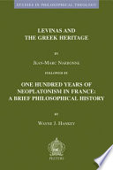 Levinas and the Greek heritage /