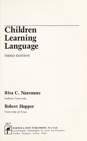 Children learning language /
