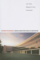 Designing for designers : lessons learned from schools of architecture /