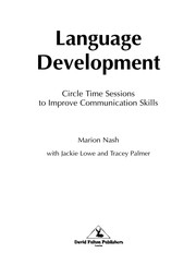 Language development : circle time sessions to improve communication skills /