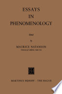 Essays in Phenomenology /