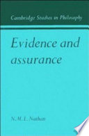 Evidence and assurance /