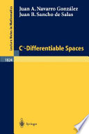 C [infinity]-differentiable spaces /