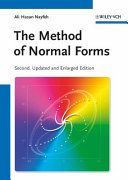 The method of normal forms /
