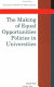 The making of equal opportunities policies in universities /