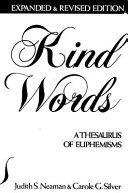 Kind words : a thesaurus of euphemisms /