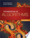 Foundations of algorithms /