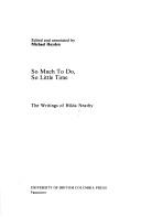 So much to do, so little time : the writings of Hilda Neatby /