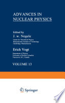 Advances in Nuclear Physics : Volume 13 /