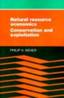 Natural resource economics : conservation and exploitation /