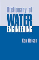 Dictionary of water engineering /