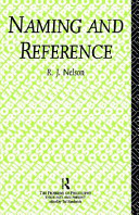 Naming and reference : the link of word to object /