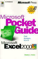 Microsoft pocket guide : Microsoft Excel 2000 /