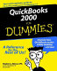 Quickbooks 2000 for dummies /