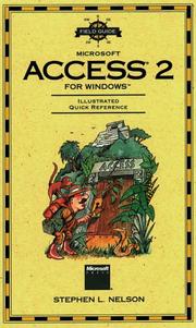 Field guide to Microsoft Access 2 /